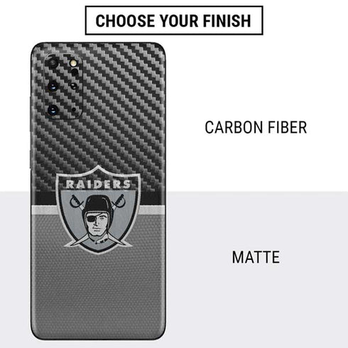 NFL Las Vegas Raiders Vintage Galaxy S20 Plus Skin